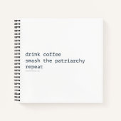 Carnet Bloc-notes féministe (Devant)