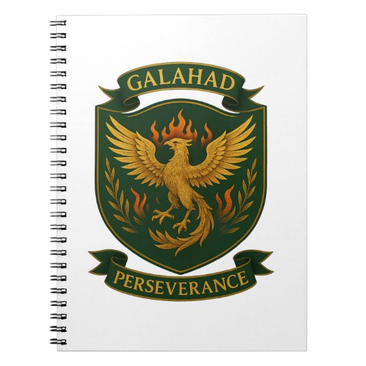 Carnet Bloc-notes Galahad (Devant)