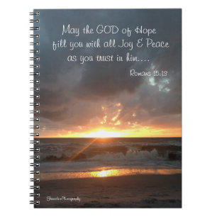 Carnet Bloc-notes God of Hope