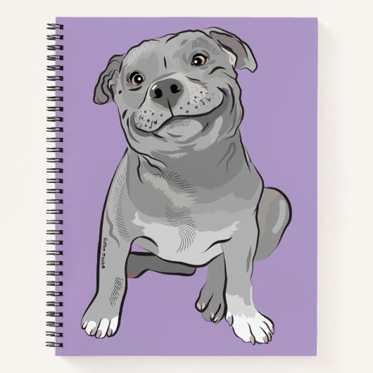 Carnet Bloc-notes Goofy Staffy Deluxe - personnalisable (Devant)