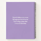 Carnet Bloc-notes Goofy Staffy Deluxe - personnalisable (Dos)