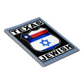 Carnet Bloc-notes juif américain du Texas (Côté Droit)