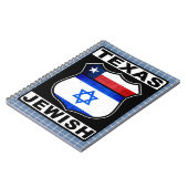 Carnet Bloc-notes juif américain du Texas (Côté gauche)