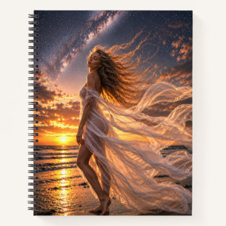 Carnet Bloc-notes Mystik Woman – Votre espace pour vos pe