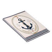 Carnet Bloc-notes nautique classique Sailorcore (Côté Droit)