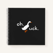 Carnet Bloc-notes Oh Duck (Devant)