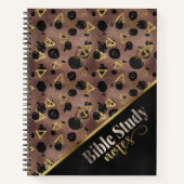 Carnet Bloc-notes "Parties scintillant et grâce" (étude b (Devant)