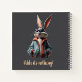 Carnet Bloc-notes personnalisable élégant (Dos)