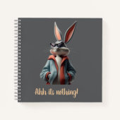 Carnet Bloc-notes personnalisable élégant (Devant)