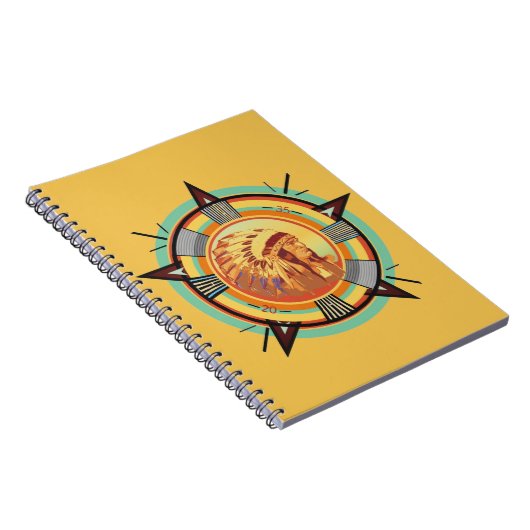 Carnet Bloc-notes pour Motif indien (Côté Droit)