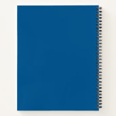 Carnet Bloc-notes psychologue en Turquoise (Dos)