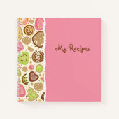 Carnet Bloc-notes Recette vierge à écrire (Devant)