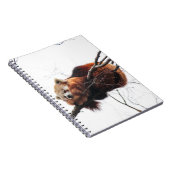 Carnet Bloc-notes Red Panda (Côté Droit)