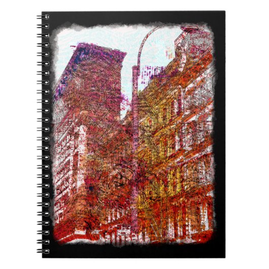 Carnet Bloc-notes Soho, New York (Devant)