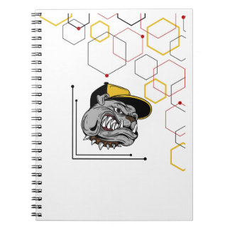 Carnet Bloc-notes Spiral de l'hexagone-Pitti