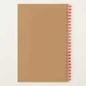 Carnet Bloc-notes Spiral personnalisable de 5,5 po x 8,5  (Verso)