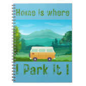 Carnet Bloc-notes style Vanlife (Devant)