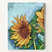 Carnet Bloc-notes Tournesol Art (Dos)