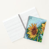 Carnet Bloc-notes Tournesol Art (Intérieur)
