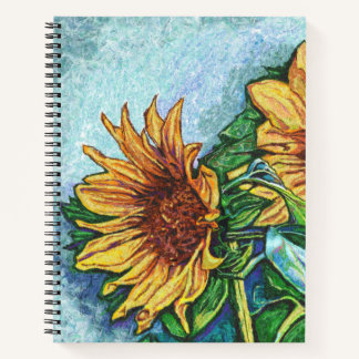 Carnet Bloc-notes Tournesol Art