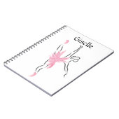 Carnet Bloc-notes Tutu Love Giselle (Côté gauche)