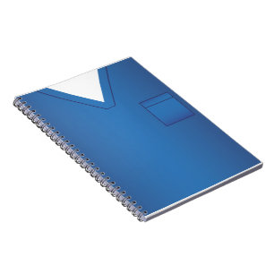 Carnet Bloc-notes unifié Blue Médicale Scrubs