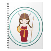 Carnet Bloc-notes - Viking Warrior Princess (Devant)