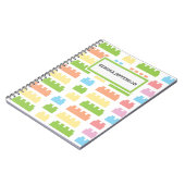 Carnet blocs à motifs (Côté gauche)