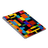 Carnet Blocs Abstraits dans les couleurs du désert (Côté Droit)