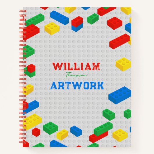 Carnet Blocs de construction Blocs de construction Blocs  (Devant)