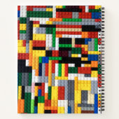 Carnet Blocs de Construction Colorés Rentrée Scolaire (Dos)