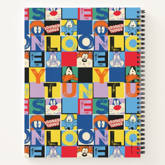 Carnet Blocs de contrôle de caractères LOONEY TUNES™ (Dos)