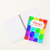 Carnet Blocs de crayons personnalisés 1ère calligraphie e (Intérieur)