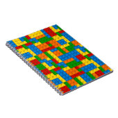 Carnet blocs en plastique coloré (Côté Droit)