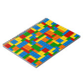 Carnet blocs en plastique coloré (Côté gauche)