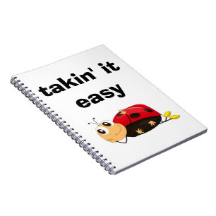 CARNET BLOGUEUR LADYBUG "TAKIN' IT FACILE"