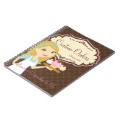 Carnet blond 3 du petit gâteau D12 de Baker (Côté gauche)