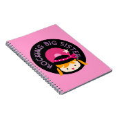 Carnet Blond Rocking Big Sister (Côté Droit)