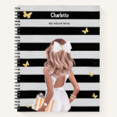 Carnet Blonde Blonde Blonde Blonde Blonde Black (Devant)