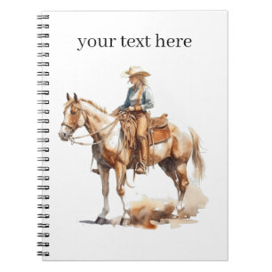 Carnet Blonde d'aquarelle occidentale, coutume