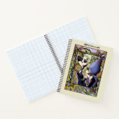 Carnet Blonde Fairy Floral Purple (Intérieur)