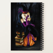 Carnet Blonde sorcier Citrouille pourpre (Verso)