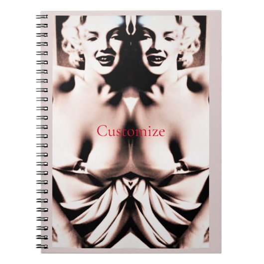 Carnet Blonde vintage Thunder_Cove (Devant)