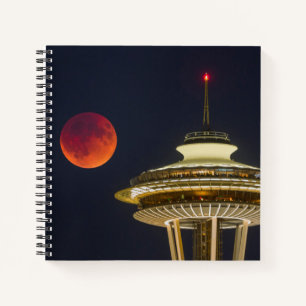 Carnet Blood Moon Aiguille spatiale de Seattle