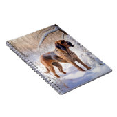 Carnet Bloodhof Laisser Neige Noël (Côté Droit)