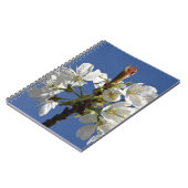 Carnet Bloom du printemps blanc (Côté gauche)