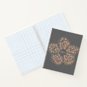 Carnet Bloom Floral Design – Dark Elegant Design (Intérieur)