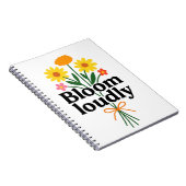 Carnet Bloom Loudly  (Côté Droit)