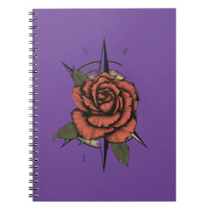 Carnet Bloom & Naviguer : Rose Compass Tee
