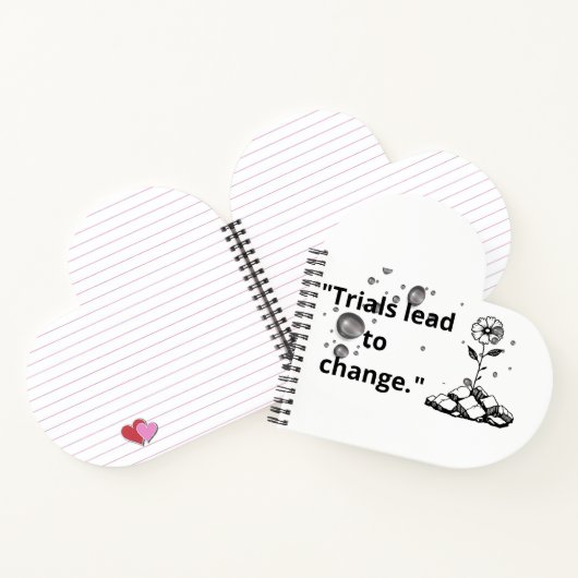 Carnet Bloom Through Trials – Strength from the Cracks (Intérieur)